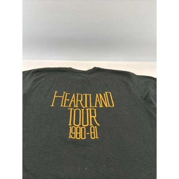 Vintage Michael Stanley Band Concert Shirt Men's Large Heartland Tour 1980 Tee - Picture 10 of 11